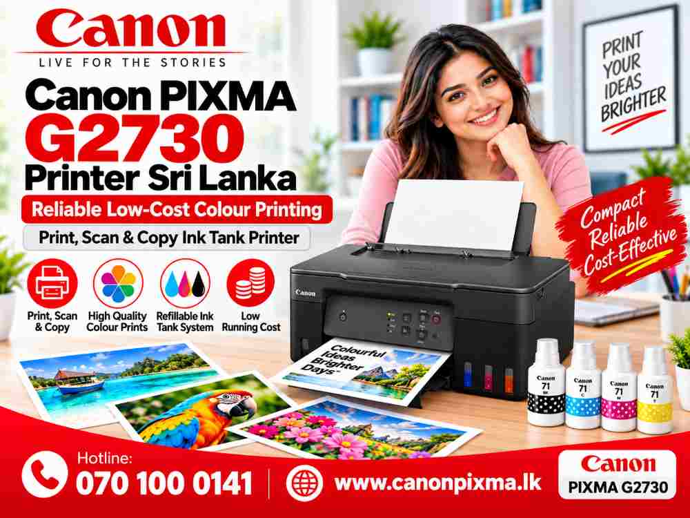 Canon PIXMA G2730 Printer Sri Lanka Price