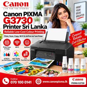 Canon PIXMA G3730 Printer Sri Lanka Price