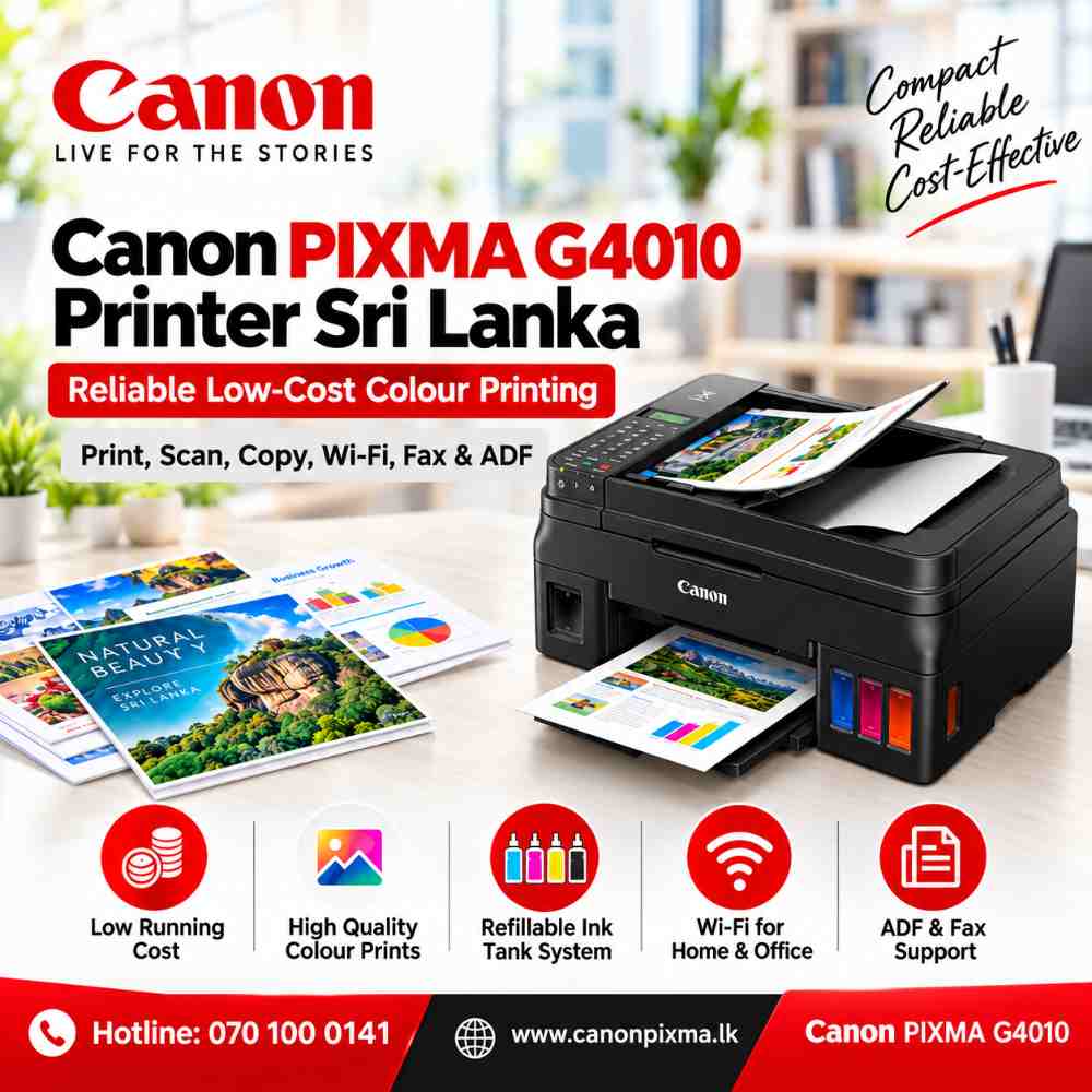 Canon PIXMA G4010 Printer Sri Lanka Price